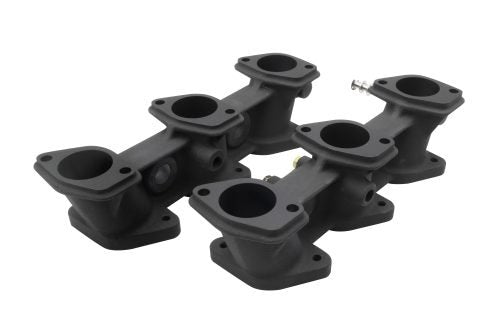 PMO Intake Manifolds 100mm Tall, Motronic Injection 46x42mm Rennsport "R" Finish - Moore Parts