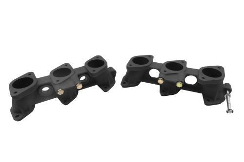 PMO Intake Manifolds 100mm Tall, Motronic Injection 50x42mm Rennsport "R" Finish - Moore Parts
