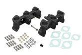 PMO Intake Manifolds 82mm Tall, Carbureted or MFI 40x36mm Rennsport "R" Finish - Moore Parts