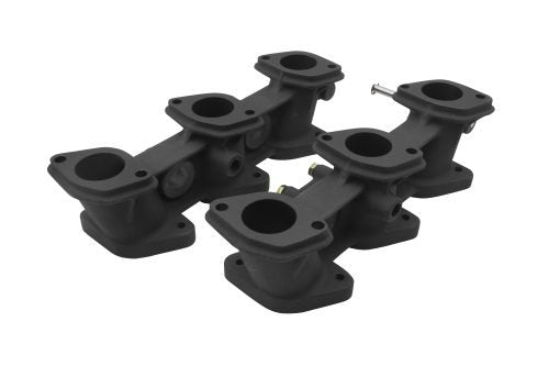 PMO Intake Manifolds 82mm Tall, CIS Injection 46x40mm Rennsport "R" Finish - Moore Parts