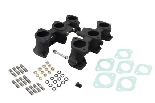 PMO Intake Manifolds 82mm Tall, Motronic Injection 46x41mm Rennsport "R" Finish - Moore Parts