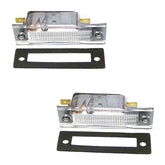 Porsche 911, 912, 914, Trunk Or License Plate Light Assembly, Pair - Moore Parts