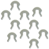 Rear Brake Shoe C Clip For Anchor Pin, Vw Emergency Brake Cable Arm, 10 Pack - Moore Parts