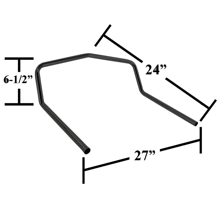 Rear Raw Steel Bumper - Manx Dune Buggy And Fiberglass Kit Cars - Moore Parts