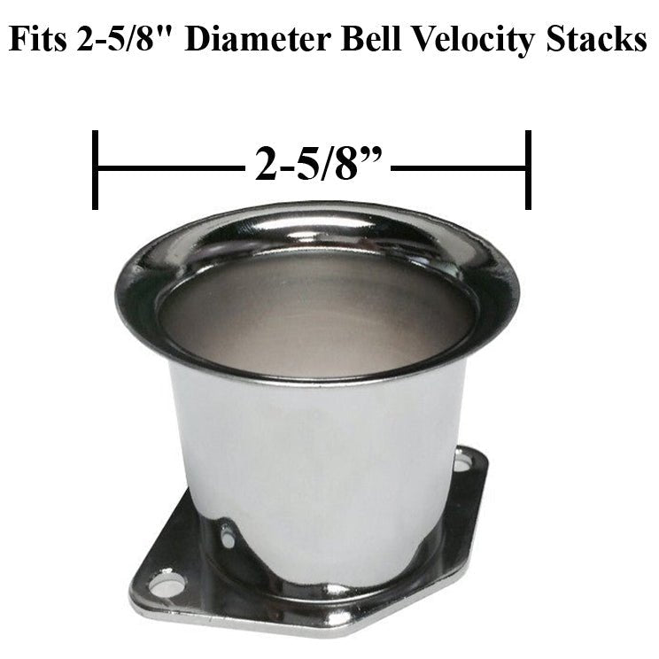 Red Outerwear Prefilter Only. Round 2 - 5/8" Bell Velocity Stack, Set 4 - Moore Parts