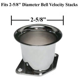Red Outerwear Prefilter Only. Round 2 - 5/8" Bell Velocity Stack, Set 4 - Moore Parts