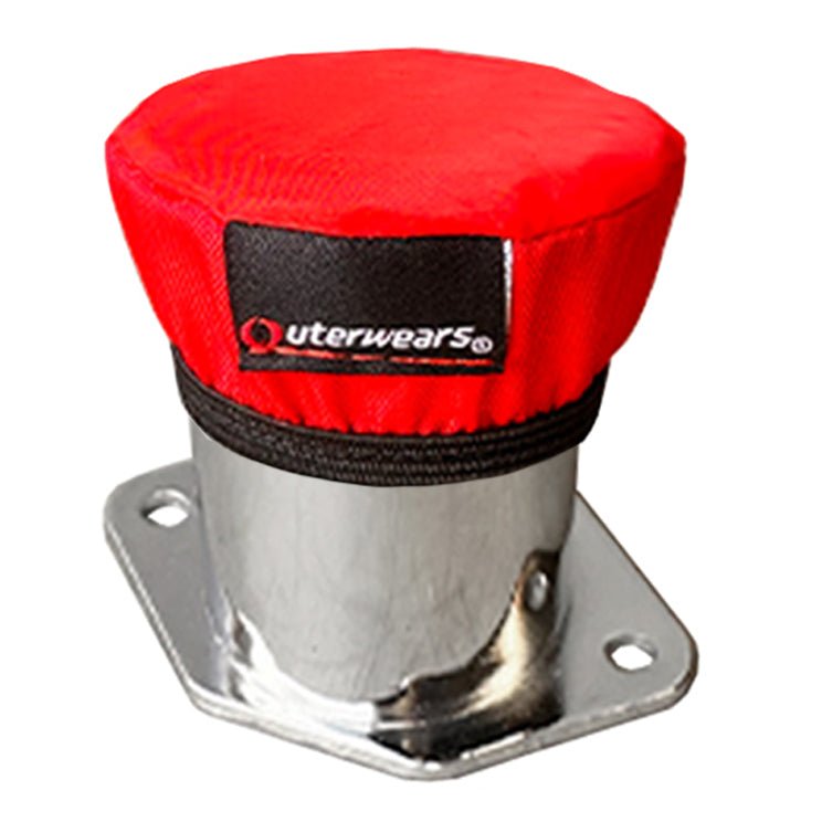 Red Outerwear Prefilters With 2 - 1/4" Tall Velocity Stacks, Set 4 - Moore Parts