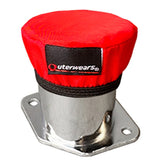 Red Outerwear Prefilters With 2 - 1/4" Tall Velocity Stacks, Set 4 - Moore Parts