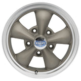 Set Of 4, 15" X 4.5" & 6" Porsche 5 Lug Empi Torque Star 2 Wheels & Lugs - Moore Parts