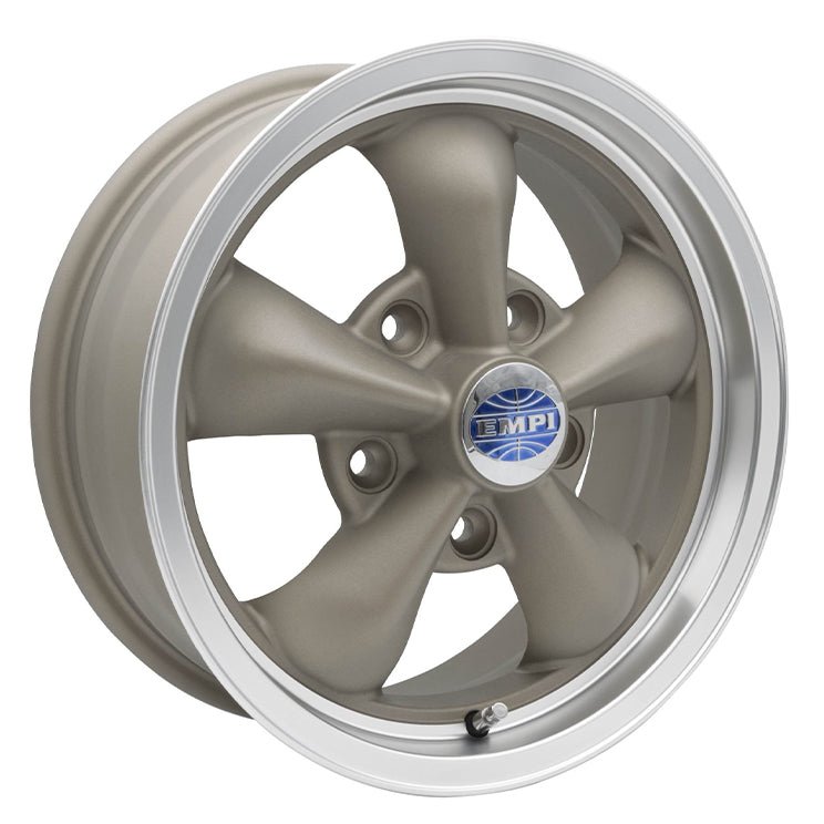 Set Of 4, 15" X 6" Porsche 5 Lug Empi Torque Star 2 Wheels & Lugs - Moore Parts