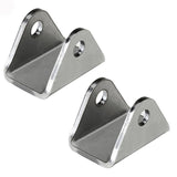 Single Shock / Dual Sheer Weld On Mounting Bracket / Tab. Pair - Moore Parts