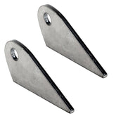 Single Shock Weld On Steel Mounting Tab, Pair - Moore Parts