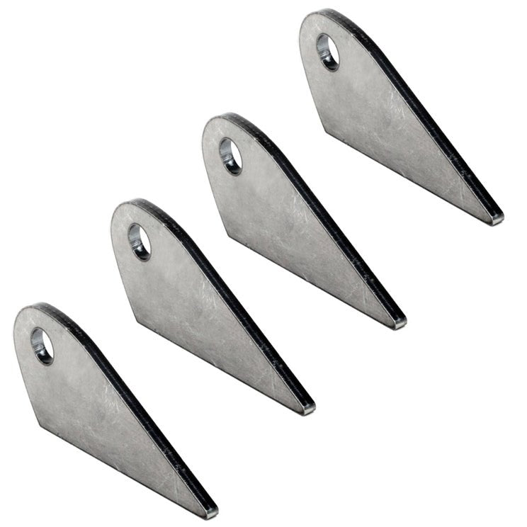 Single Shock Weld On Steel Mounting Tab, Set Of 4 - Moore Parts