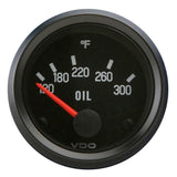 VDO 310012 Cockpit Series 2 - 1/16" Oil Temperature Gauge - Moore Parts