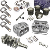 Vw Bug 2180cc Engine Rebuild Kit, GTV - 2 Stage 1 Heads 40X35.5 Complete With EVERYTHING, Bubble Case - Moore Parts