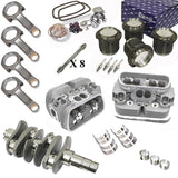 Vw Bug 2180cc Engine Rebuild Kit, GTV - 2 Stage 1 Heads 40X35.5 Complete With EVERYTHING, Bubble Case - Moore Parts