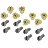 Vw Bug Brake Adjusting Screw With Star. Beetle, Ghia 1958 - 64, Bus 1950 - 55, Set8 - Moore Parts