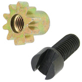 Vw Bug Brake Adjusting Screw W/Star. Beetle, Ghia 1965 - 79, Type 3 1964 - 73, Each - Moore Parts