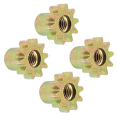 Vw Bug Brake Adjusting Star Nut. Beetle, Ghia 1958 - 79, Bus 1955 - 79, Type 3, Set4 - Moore Parts