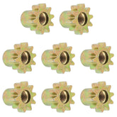 Vw Bug Brake Adjusting Star Nut. Beetle, Ghia 1958 - 79, Bus 1955 - 79, Type 3, Set8 - Moore Parts