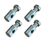 Vw Bug Carburetor Barrel Nut Solex 30PICT, 34PICT. Heater Cable Nut, 4 Pack - Moore Parts