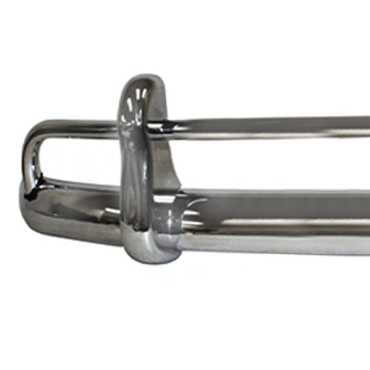 Vw Bug Chrome Stock Front Bumper For Vw Bug 1955 To 1967 - Moore Parts
