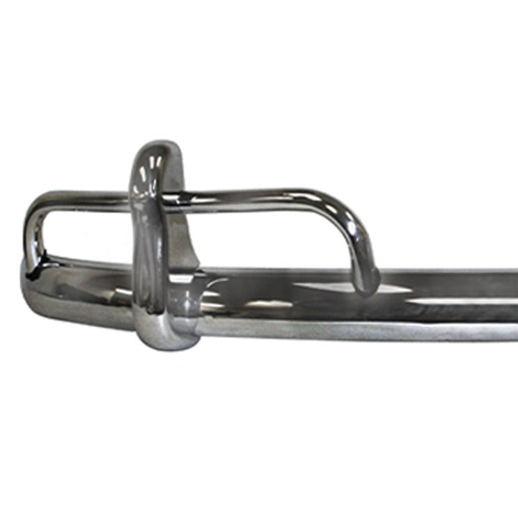 Vw Bug Chrome Stock Rear Bumper For Vw Bug 1955 To 1967 - Moore Parts