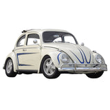 Vw Bug EMPI GTV C - Stripe Decal Set - Blue Stripe / Black Outline - Moore Parts
