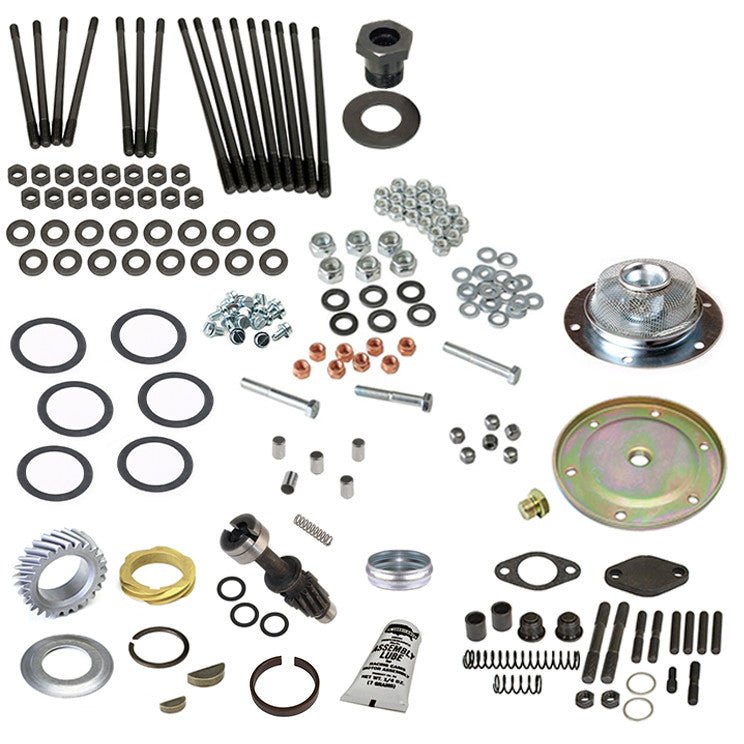 Vw Bug Engine Rebuild Hardware Kit, 8mm Head Studs, Crank Gears, Gland Nut - Moore Parts