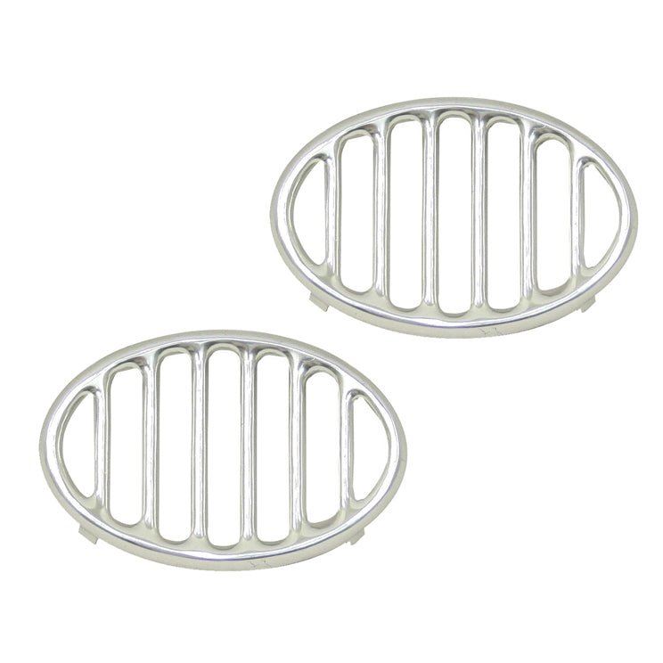 Vw Bug Horn Grill, Compatible With Volkswagen Beetle To 1952 - 67, Pair - Moore Parts