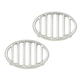 Vw Bug Horn Grill, Compatible With Volkswagen Beetle To 1952 - 67, Pair - Moore Parts