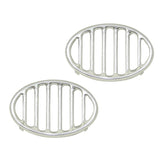 Vw Bug Horn Grill, Compatible With Volkswagen Beetle To 1952 - 67, Pair - Moore Parts