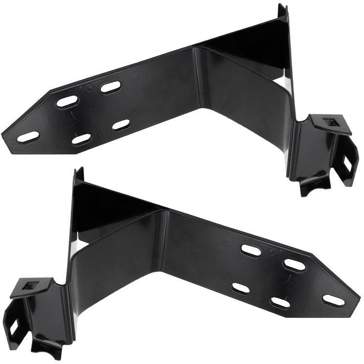 Vw Bug Left And Right Front Bumper Brackets 1968 - 73, Pair - Moore Parts