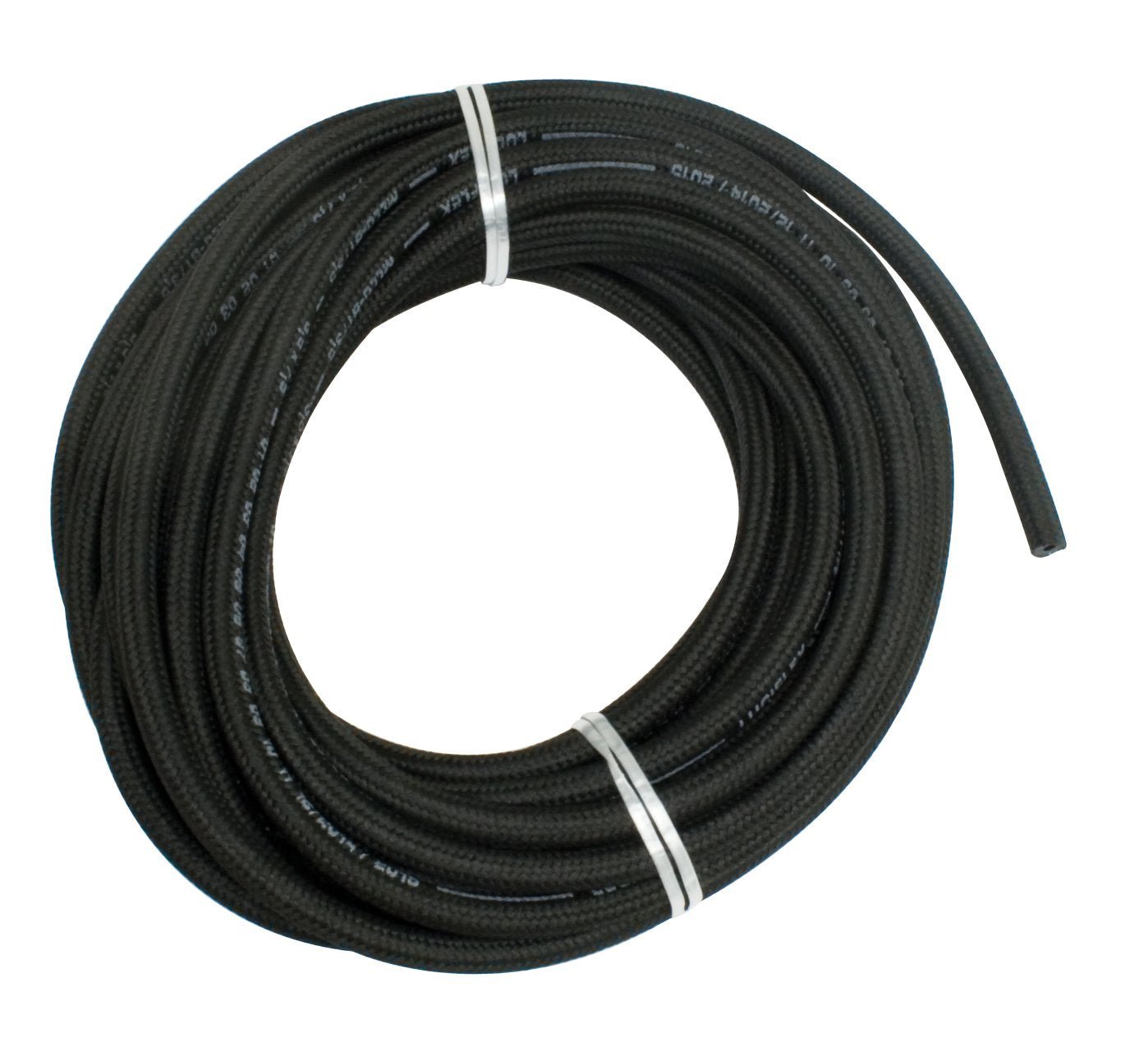 VW Bug OE Style Braided Fabric Fuel Hose, 3.5mm I.D. x 5 Feet - Moore Parts