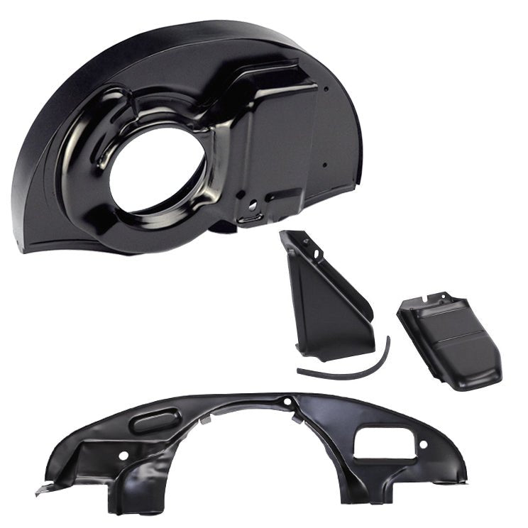 Vw Bug Super Deluxe Plus Black Dress Up Kit For Air - Cooled Doghouse Engines - Moore Parts