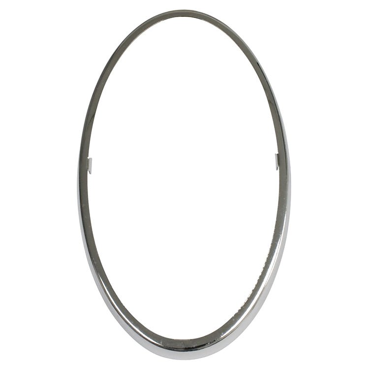 Vw Bug Tail Light Lens Chrome Trim Ring 1962 - 67, Left & Right, Pair - Moore Parts