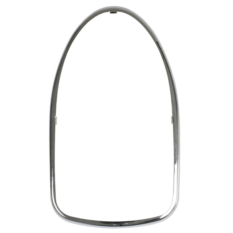 Vw Bug Tail Light Lens Chrome Trim Ring 1968 - 70, Left & Right, Pair - Moore Parts