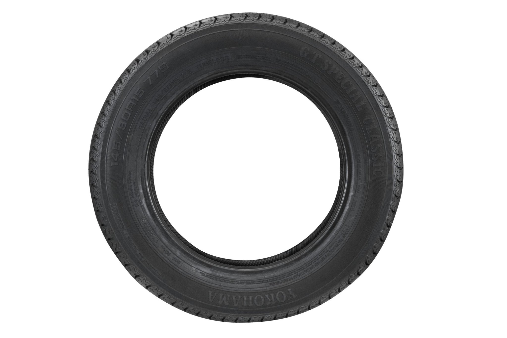 Vw Bug Tire. Yokohama G.T. Special Classic Tire 165/80R15, Pair - Moore Parts