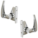 Vw Bug Vent Wing Window Locks. Left & Right 1965 - 1967, Pair - Moore Parts