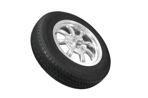 VW Bug Wheel & Tire Package, Yokohama Tires & EMPI 8 Spoke Fully Polished Wheels Set Of 4 - Moore Parts
