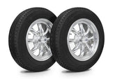 VW Bug Wheel & Tire Package, Yokohama Tires & EMPI 8 Spoke Fully Polished Wheels Set Of 4 - Moore Parts