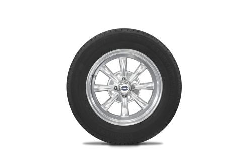 VW Bug Wheel & Tire Package, Yokohama Tires & EMPI 8 Spoke Fully Polished Wheels Set Of 4 - Moore Parts