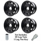 Vw Bus Mobelwagen 512B Interceptor Wheels, 5X112mm 16"X7.5" Wide - Moore Parts