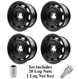 Vw Bus Mobelwagen 512B Interceptor Wheels, 5X112mm 16"X7.5" Wide - Moore Parts