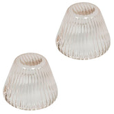 Vw Ghia Left Or Right Clear Front Bullet Turn Signal Lens 1964 - 69, Pair - Moore Parts