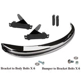 Vw Super Beetle 1971 - 73 Rear Bumper Kit With Brackets, Hardware, Seals - Moore Parts