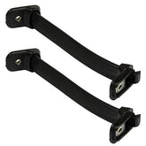 VW Type 2 Bus Inside Door Pull Grab Handle, All Black 1968 - 79, Pair - Moore Parts