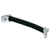 VW Type 2 Bus Inside Door Pull Grab Handle, Black & Chrome Trim 1968 - 79, Each - Moore Parts