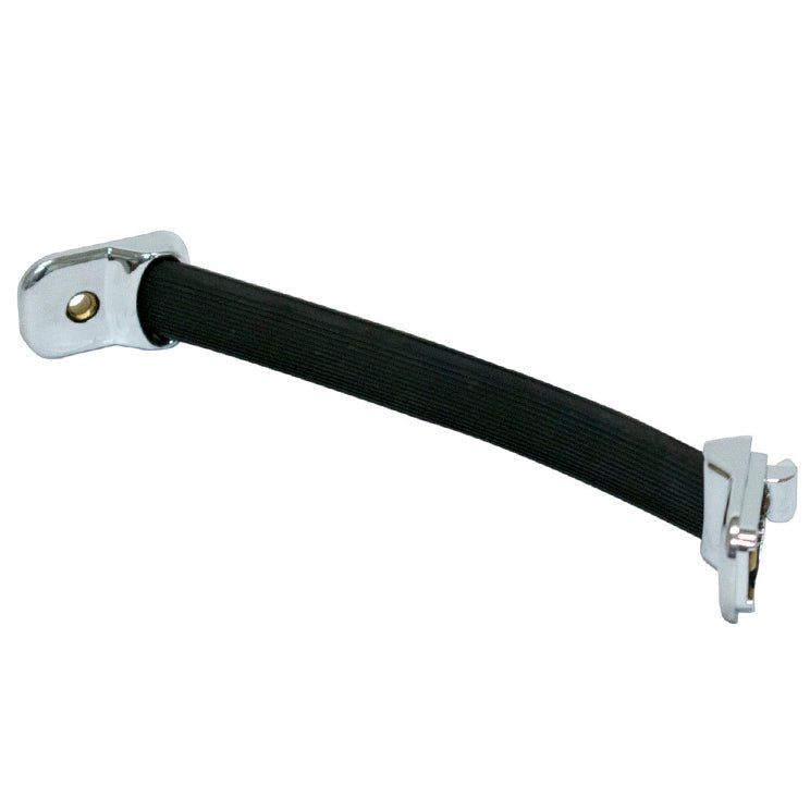 VW Type 2 Bus Inside Door Pull Grab Handle, Black & Chrome Trim 1968 - 79, Pair - Moore Parts