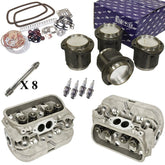 1600cc Air - cooled Vw Bug Engine Rebuild Kit, Top End Heads / Pistons - Moore Parts